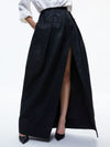 MARGARITE PLEATED BALLGOWN SKIRT-Black-ALICE + OLIVIA