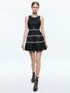 ALISTAIR MINI GOWN-Black-ALICE + OLIVIA