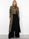 THOMAS EMBELLISHED COAT-BLACK/GOLD-ALICE + OLIVIA