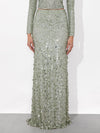 CHARITY SEQUIN GOWN SKIRT-ALICE + OLIVIA