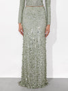CHARITY SEQUIN GOWN SKIRT-ALICE + OLIVIA