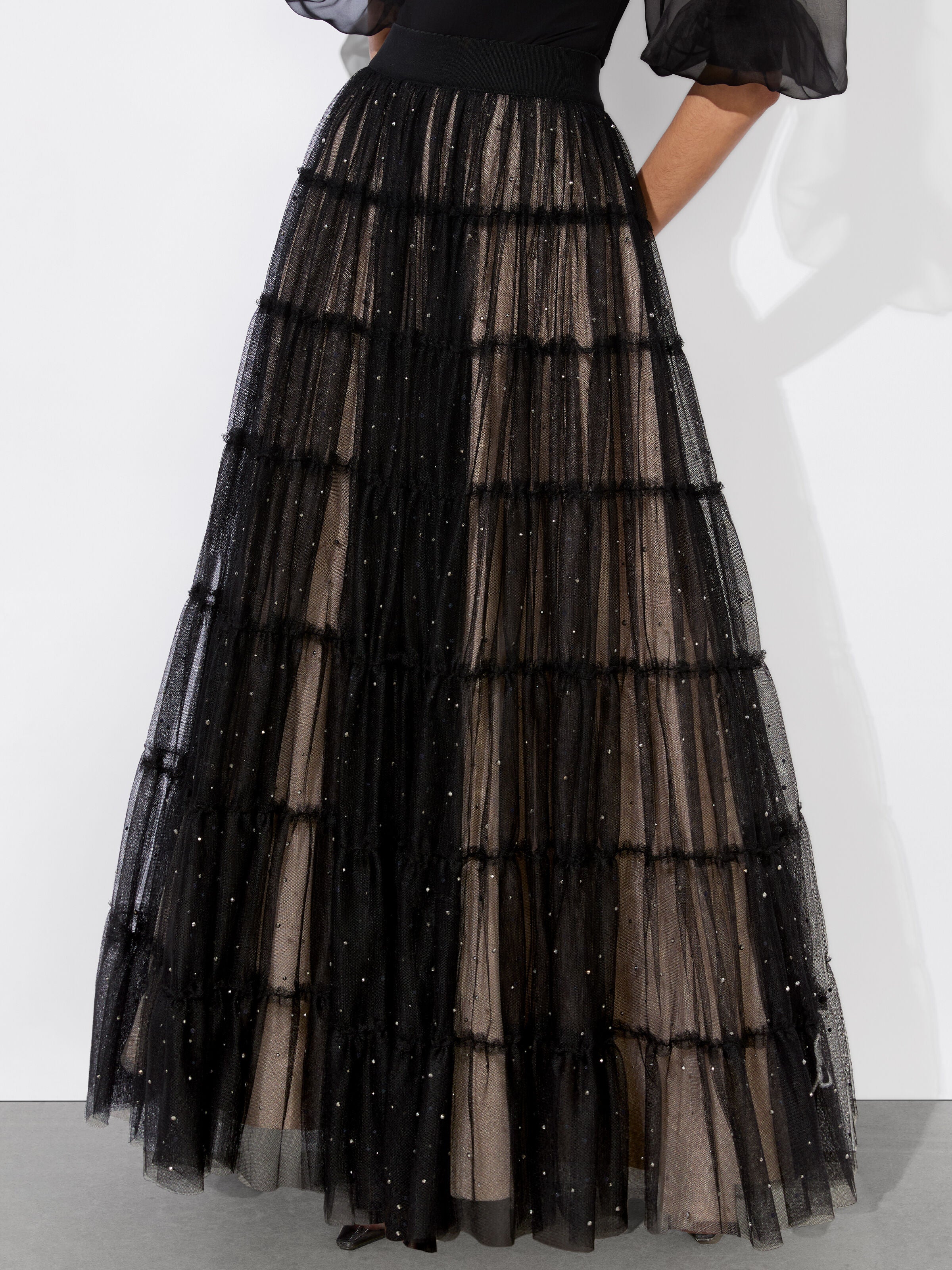 DARCY BALLGOWN SKIRT-ALICE + OLIVIA