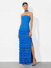 GEORGIE EMBELLISHED GOWN-TRUE BLUE-ALICE + OLIVIA