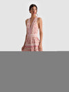 MAGDALENA MAXI GOWN-DUSTY ROSE/BISCOTTI-ALICE + OLIVIA