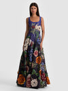 MAXINE EMBELLISHED GOWN-MAGIC GARDEN GRADIENT-ALICE + OLIVIA