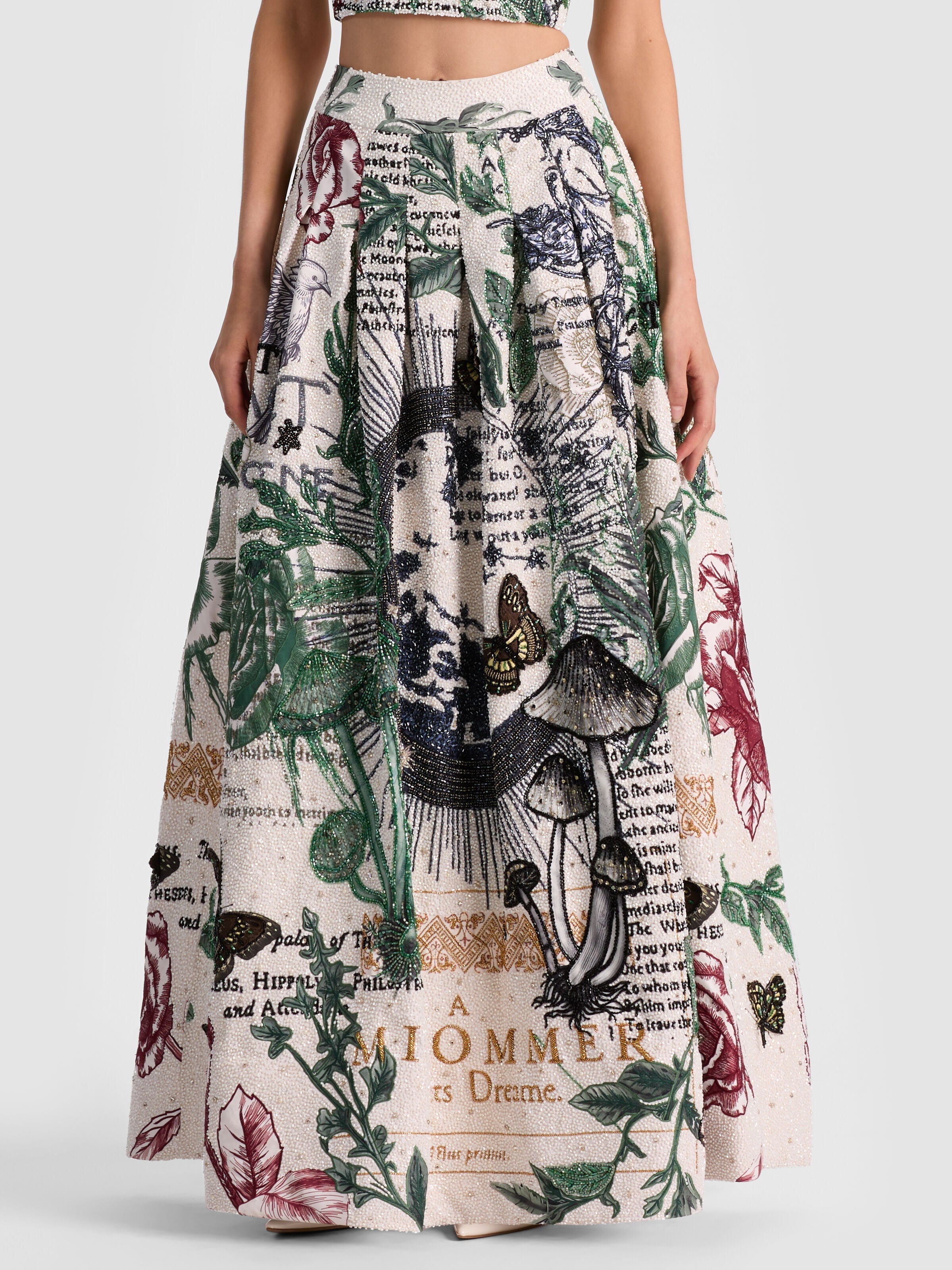 HANA BALLGOWN SKIRT-ALICE + OLIVIA