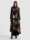 RENATA EMBELLISHED MAXI COAT-BLACK/MULTI-ALICE + OLIVIA