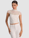 PRIA EMBELLISHED TOP-ALICE + OLIVIA