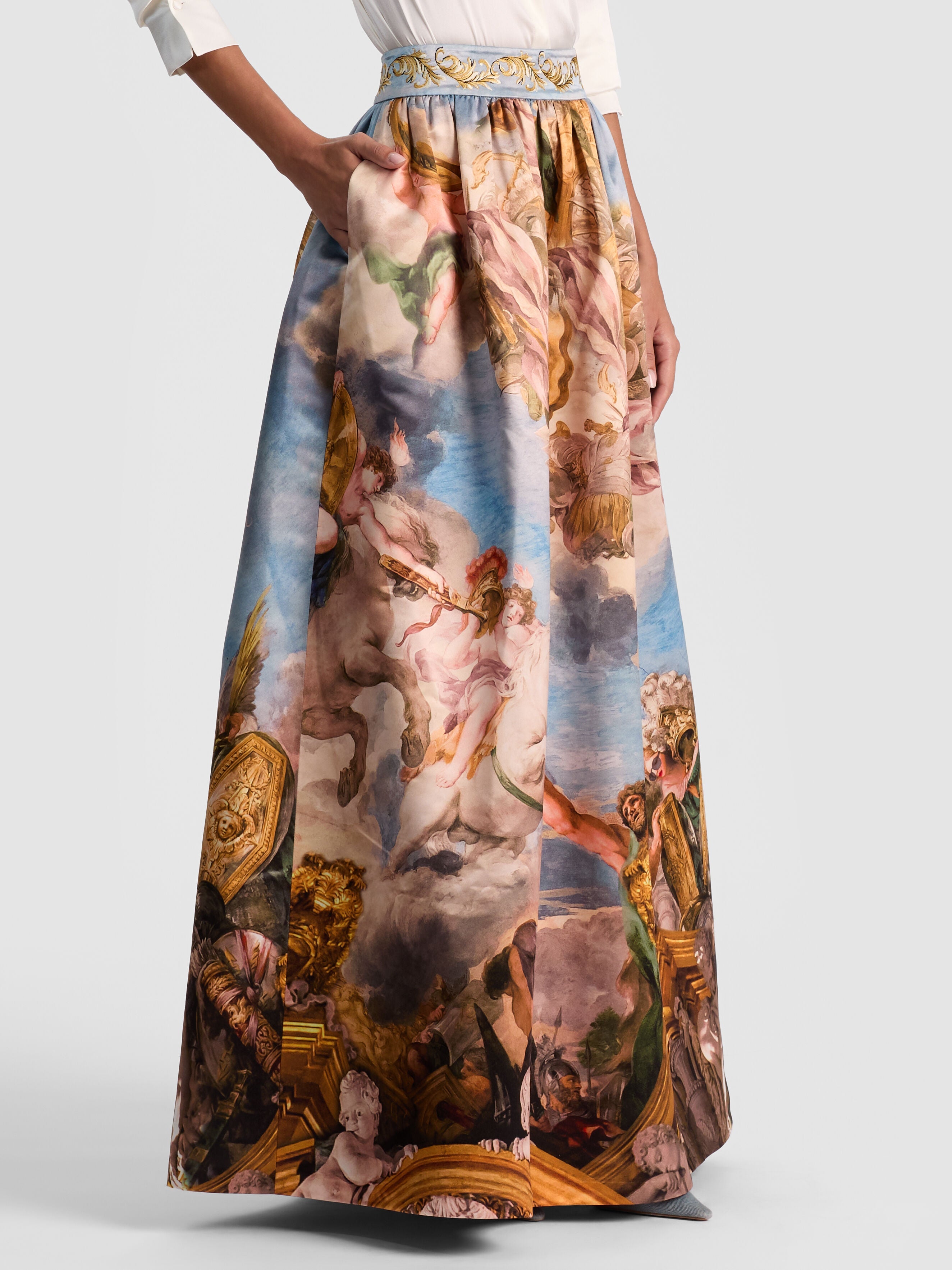 TINA BALLGOWN SKIRT-ALICE + OLIVIA