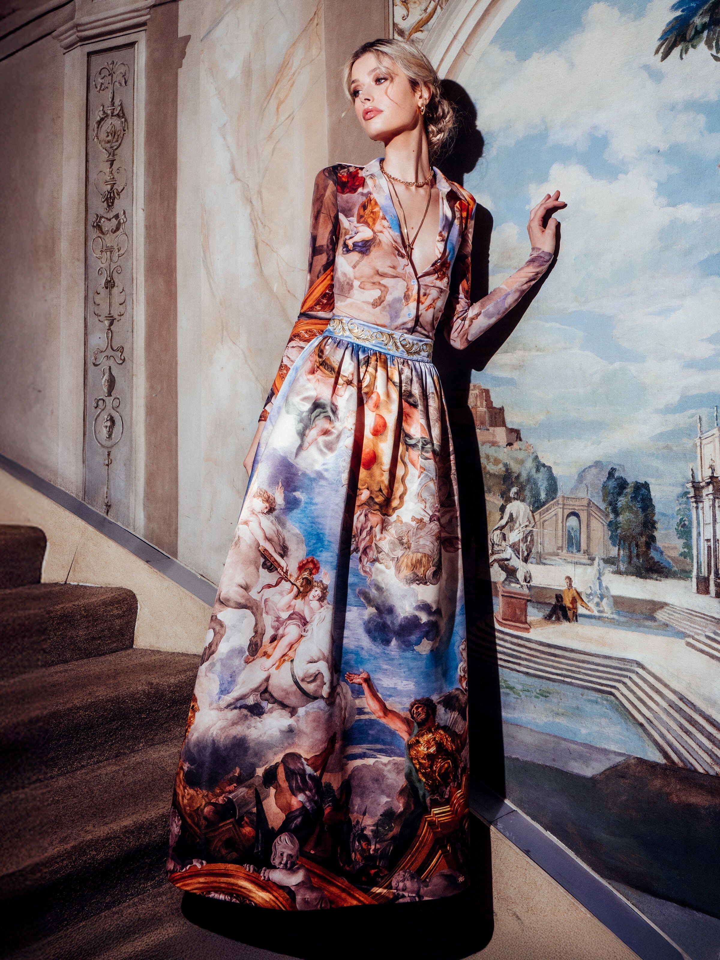 TINA BALLGOWN SKIRT-RENAISSANCE FAIR-ALICE + OLIVIA