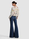 KIDMAN EMBELLISHED JACKET-TWISTING VINES OFF WHITE-ALICE + OLIVIA