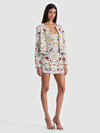KIDMAN EMBELLISHED JACKET-TWISTING VINES OFF WHITE-ALICE + OLIVIA