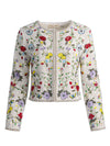 KIDMAN EMBELLISHED JACKET-TWISTING VINES OFF WHITE-ALICE + OLIVIA