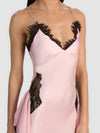 SHELBA RUFFLED GOWN-ENGLISH ROSE/BLACK-ALICE + OLIVIA