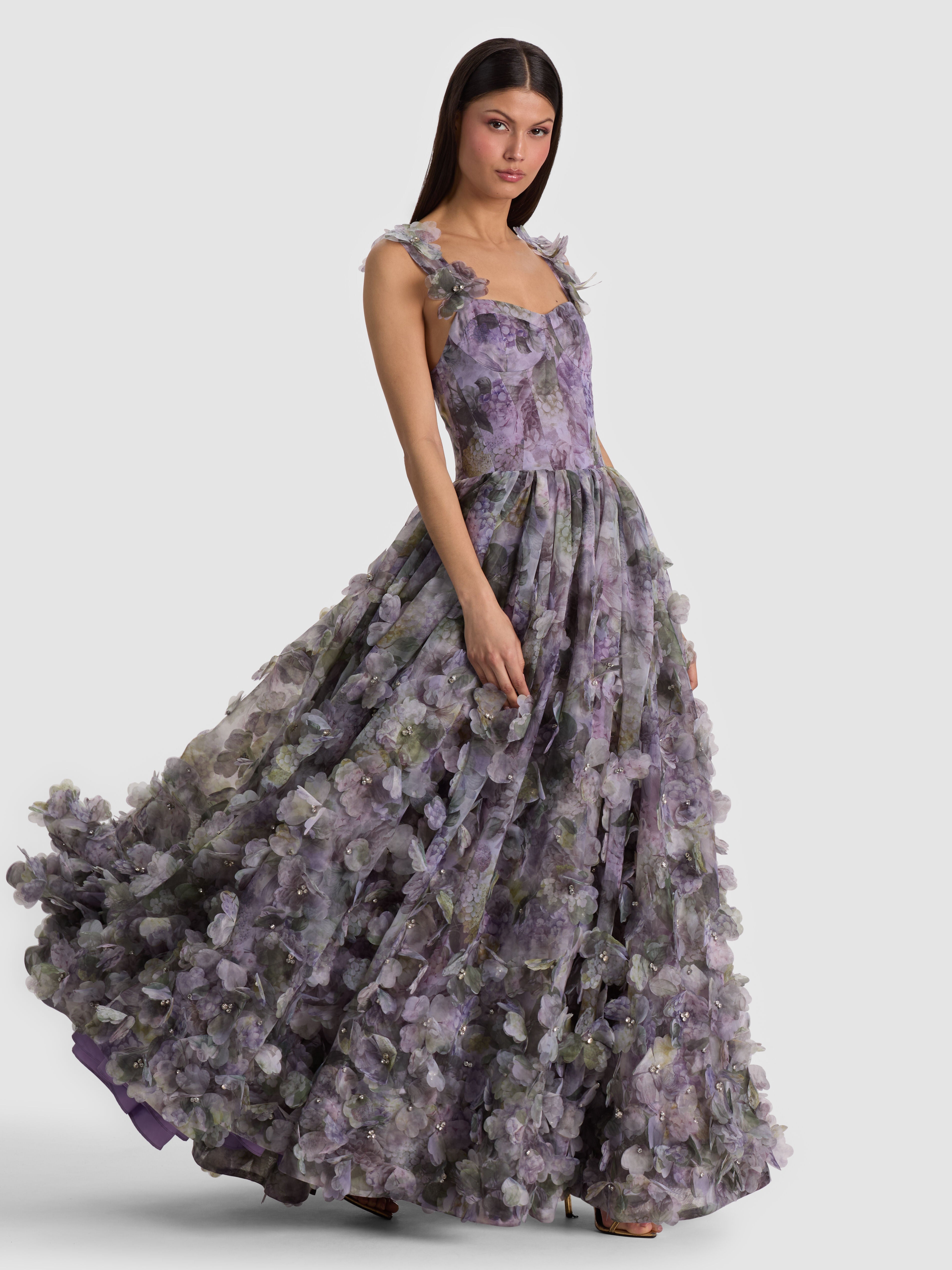 CALISSA EMBELLISHED BALLGOWN