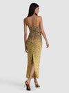 NINA EMBELLISHED MIDI GOWN-ALICE + OLIVIA