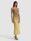 NINA EMBELLISHED MIDI GOWN-ALICE + OLIVIA