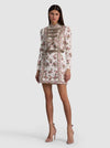 ILARIA CROPPED JACKET W RMVBL BOW-ALICE + OLIVIA