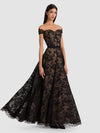 VIVIANA LACE GOWN-ALICE + OLIVIA