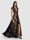 ROSEMARIE LACE GOWN-ALICE + OLIVIA