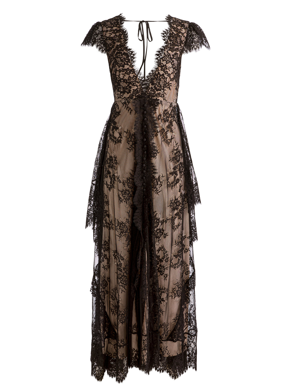 ROSEMARIE LACE GOWN-ALICE + OLIVIA