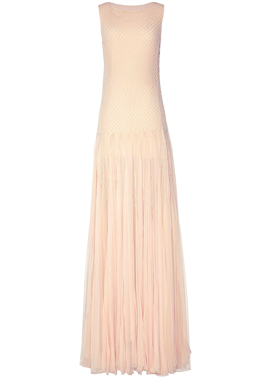 SAORI EMBELL GOWN W GODETS-ALICE + OLIVIA