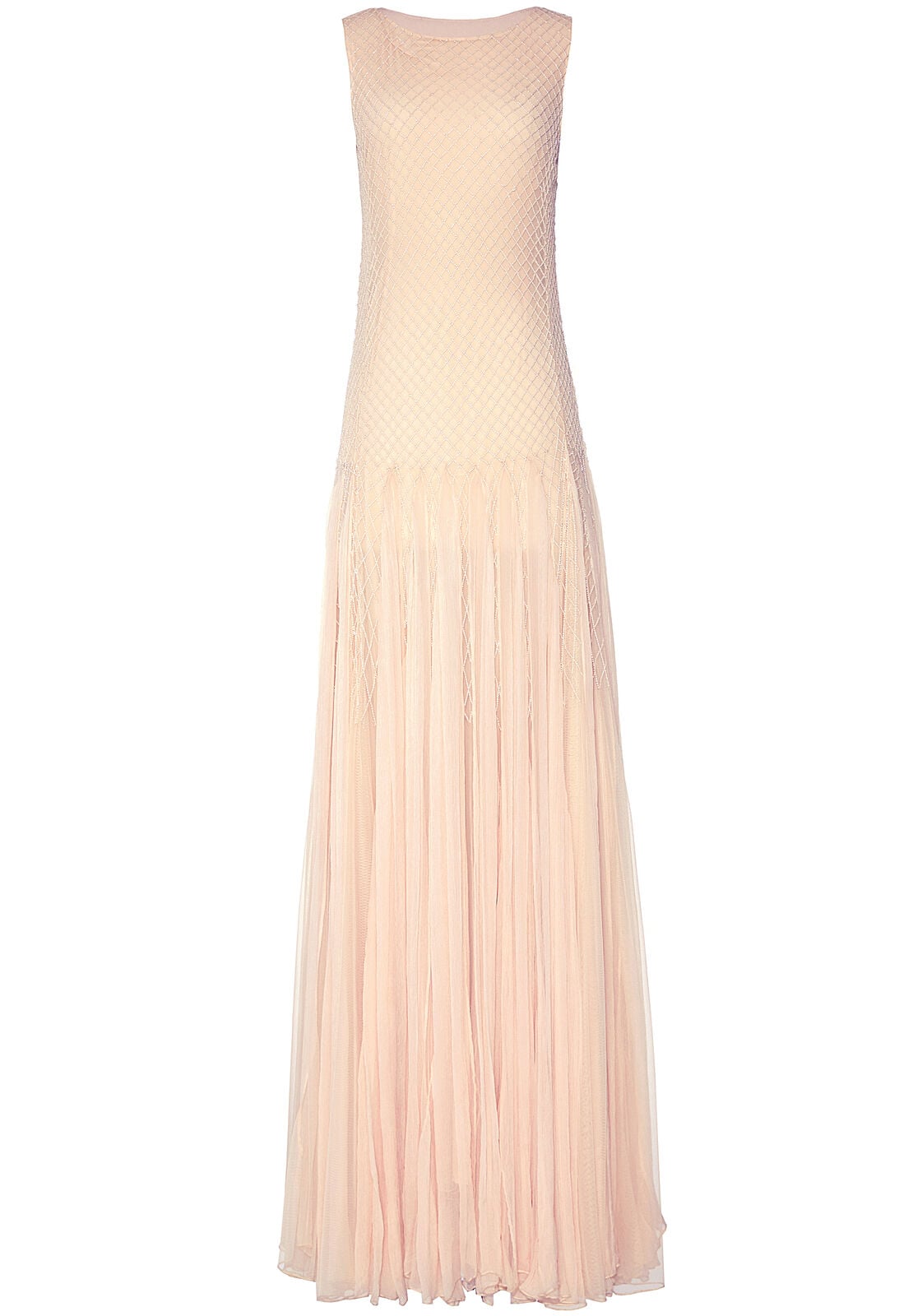 SAORI EMBELL GOWN W GODETS-ALICE + OLIVIA