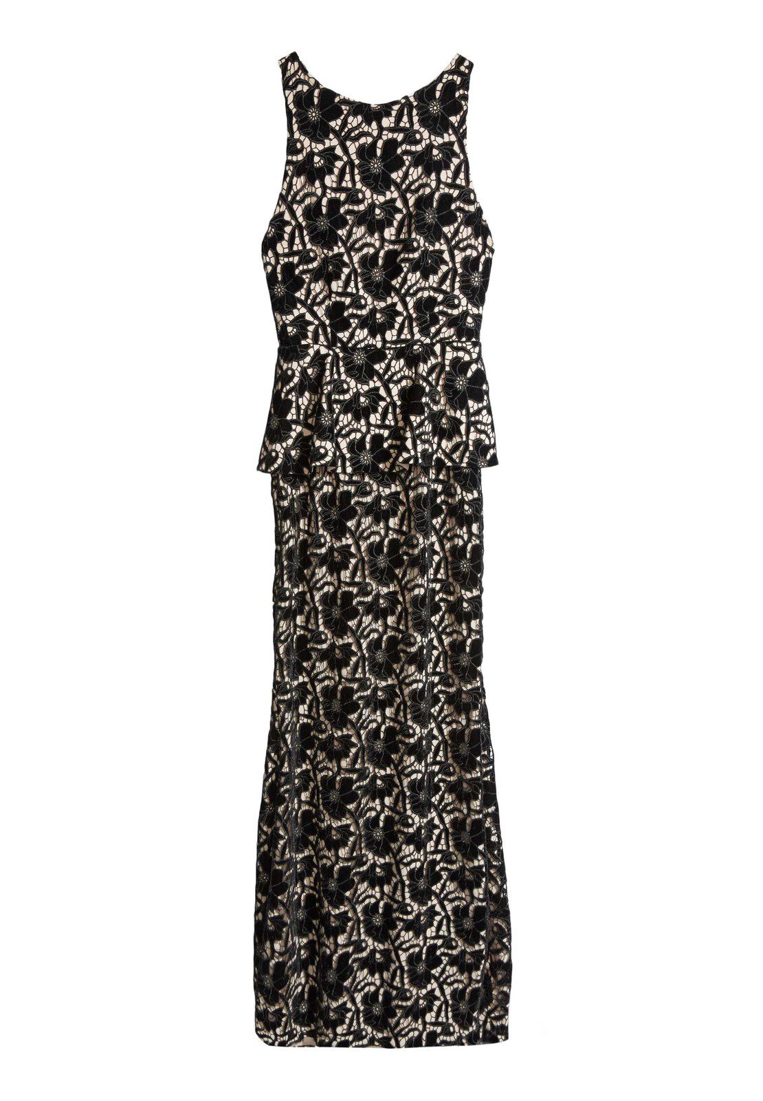 JAE PEPLUM OPEN BK GOWN