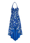 HARPER HIGH LOW BALL GOWN-BLUE QUARTZ/MULTI-ALICE + OLIVIA