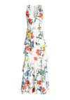 FLOSSIE RUFFLE TIERED GOWN-WHIMSY FLORAL-ALICE + OLIVIA