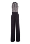 LEWIN EMBLELLISHED HIGH NECK WIDE LEG JUMPSUIT-ALICE + OLIVIA