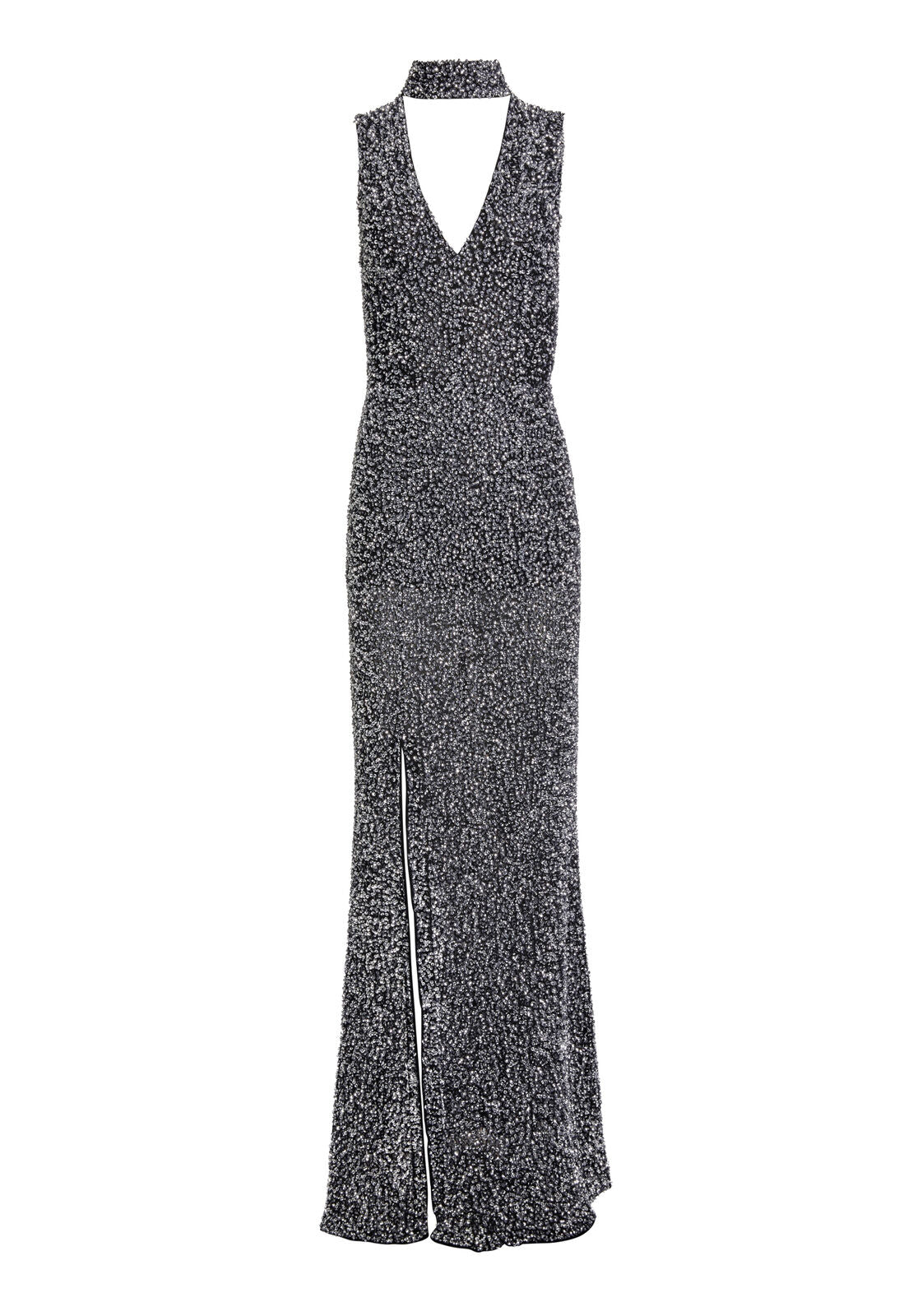 ARIAL EMBELL SLVLSS V NK GOWN-ALICE + OLIVIA