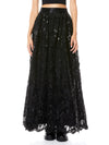 TINA EMBELLISHED BALLGOWN SKIRT-Black-ALICE + OLIVIA