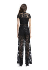 ALAINA BEADED MOCK NK SS JUMP-ALICE + OLIVIA