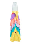 ELMIRA HLTER NK RFL TIERED GOW-ALICE + OLIVIA