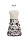PAIGE CRYSTAL GOWN WITH CHOKER-ALICE + OLIVIA