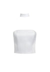 SARAPHINA CROPPED BUSTIER-White-ALICE + OLIVIA