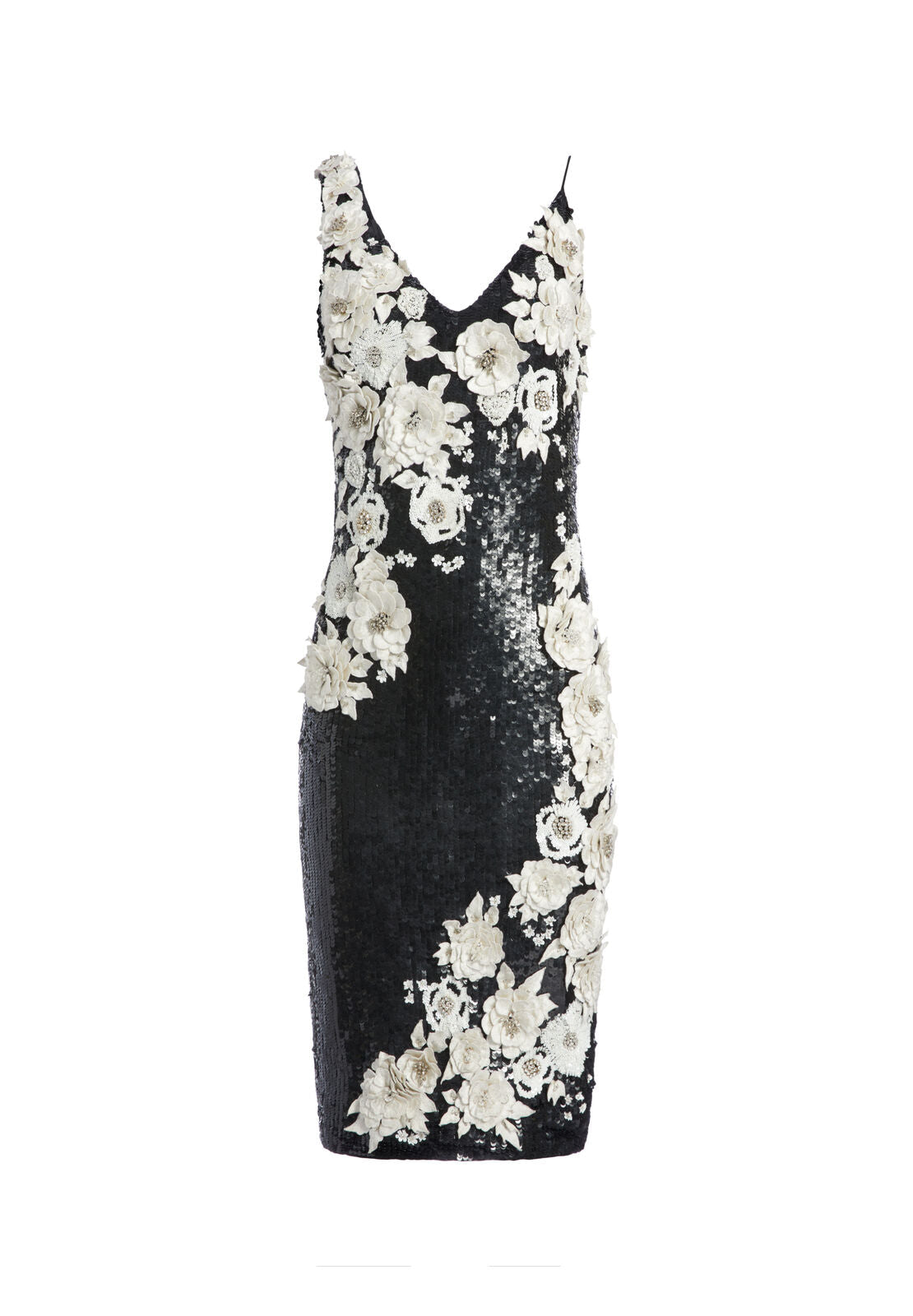 FRANCIE SEQUIN FITTED GOWN-ALICE + OLIVIA