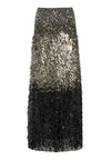 ASHTON SEQUIN FISHTAIL SKIRT-BLACK/SILVER-ALICE + OLIVIA