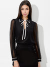 ROANNE SILK BLOUSE-ALICE + OLIVIA