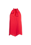 LURA TIE NECK DRAPE TOP-ALICE + OLIVIA