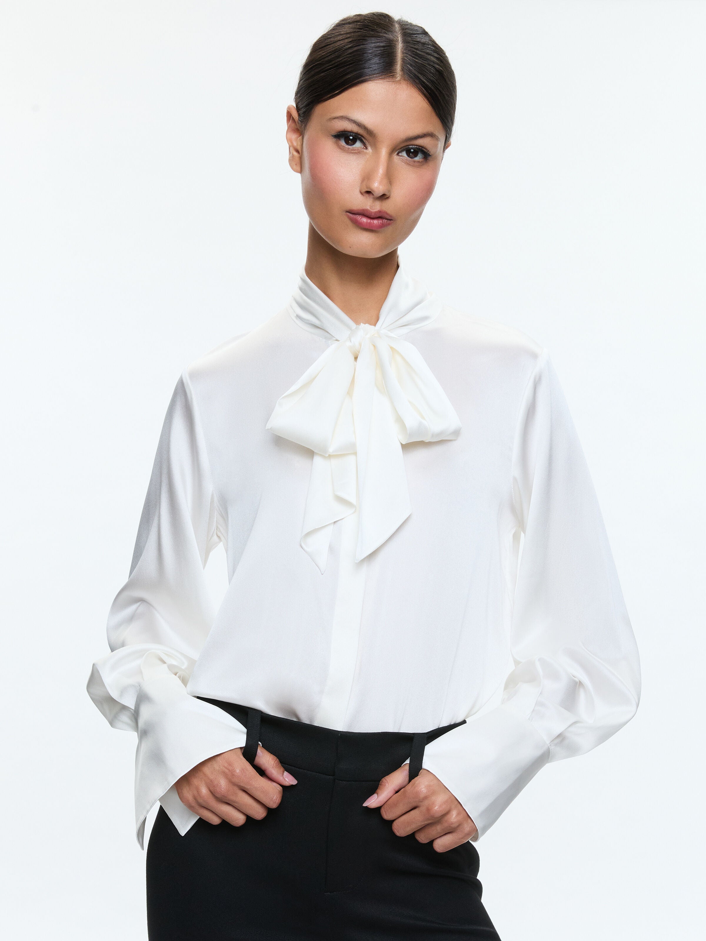 LLOYD BUTTON DOWN-ALICE + OLIVIA