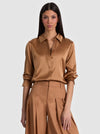 BRADY SILK BLOUSE-ALICE + OLIVIA