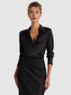 WILLA 70S CLLR PLCKT TOP-ALICE + OLIVIA