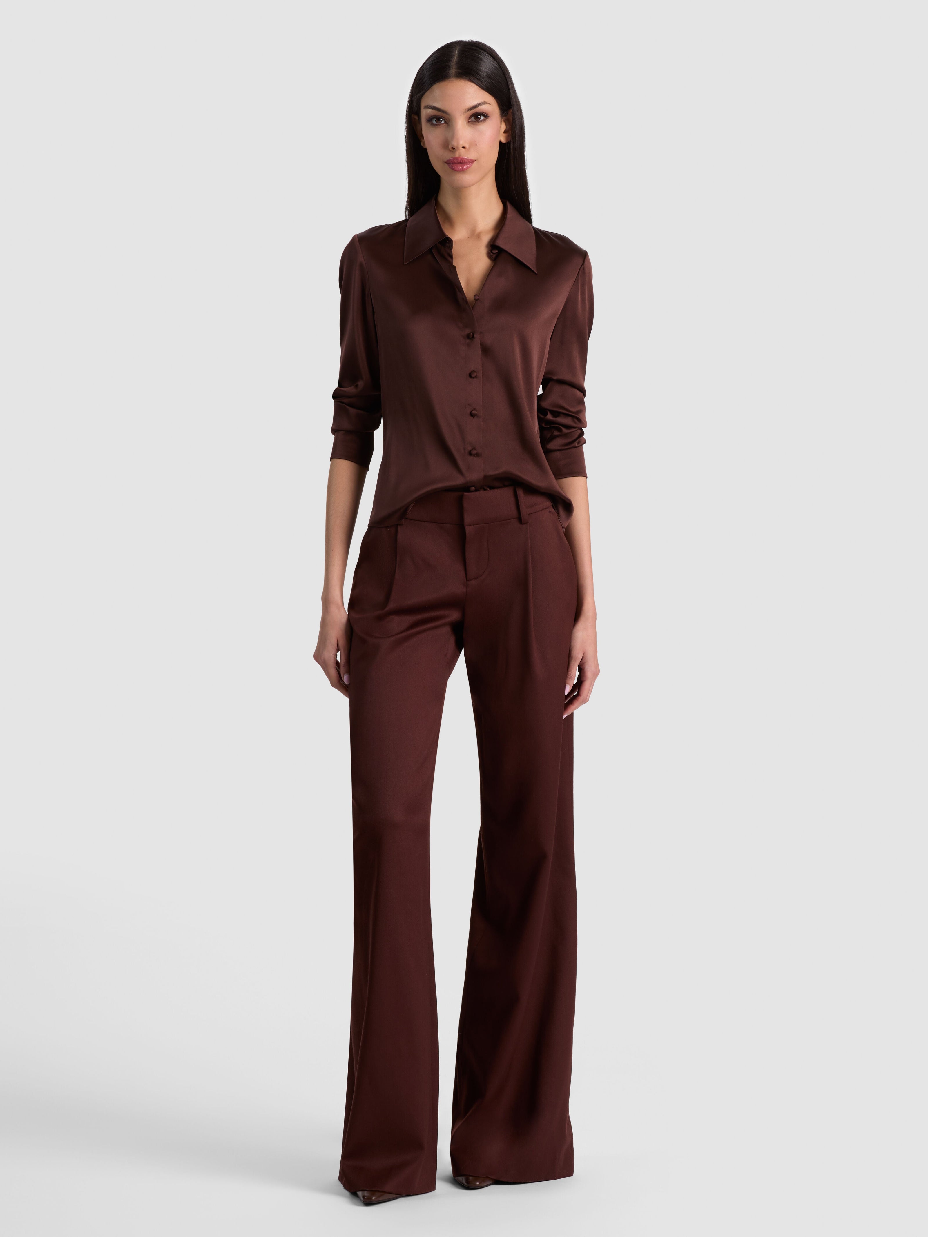 WILLA SILK BLOUSE-ALICE + OLIVIA