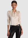 WILLA 70S CLLR PLCKT TOP-ALICE + OLIVIA