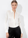 BRADY SILK BLOUSE-ALICE + OLIVIA