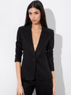 MACEY FITTED BLAZER-Black-ALICE + OLIVIA