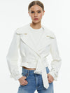 KEITH CROPPED TRENCH-OFF WHITE-ALICE + OLIVIA