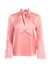 ROSINA TIE NECK BLOUSE-ALICE + OLIVIA